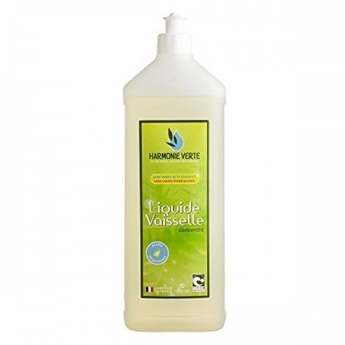 Nước rửa bát hữu cơ đậm đặc harmonie verte 1l
